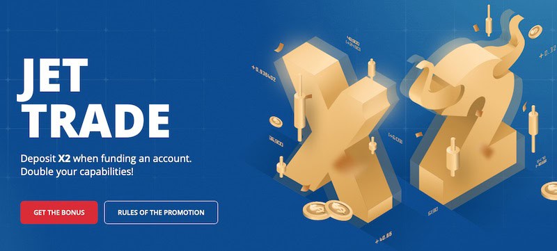 World Forex Jet Trade Bonus